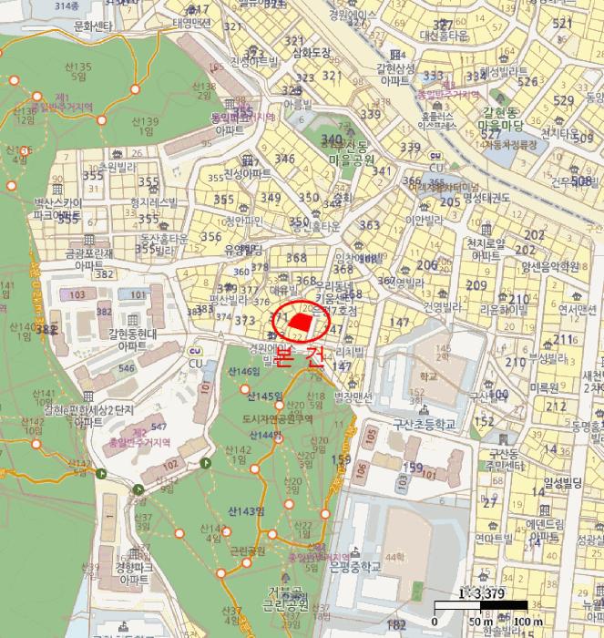 서울특별시 은평구 구산동 368-21 스카이힐튼 3층301호 다세대(빌라) 경매 사진 12