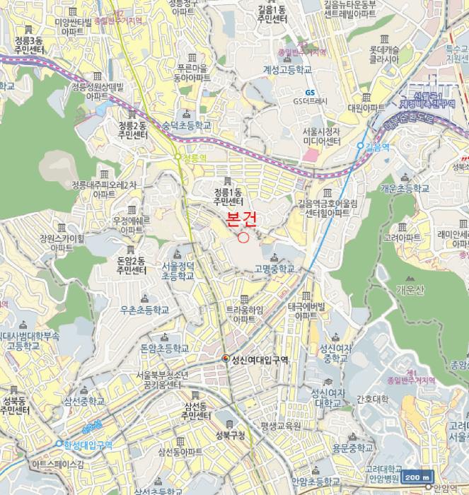 서울특별시 성북구 돈암동 636 브라운스톤돈암아파트 상가동 제3층 제301호 근린상가 경매 사진 15