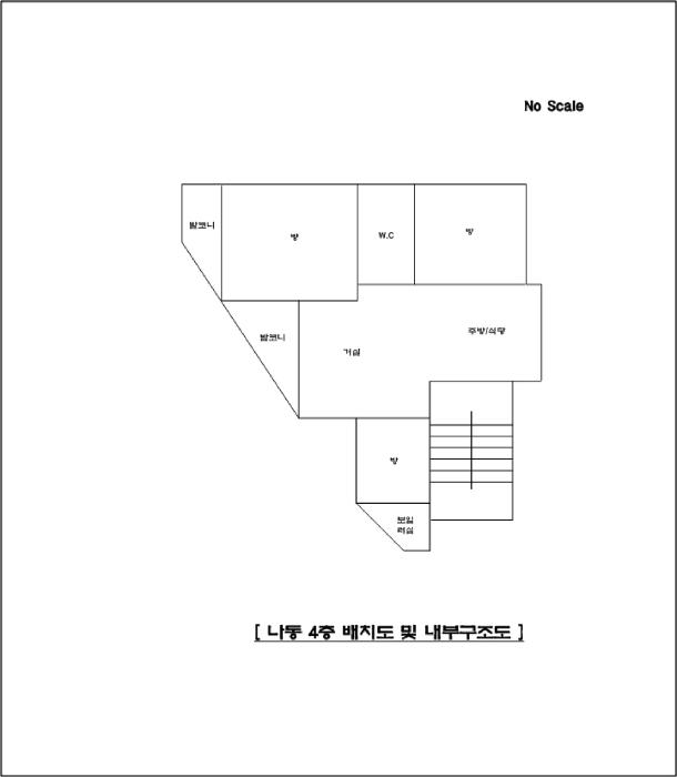 경기도 남양주시 다산동 4047-35 원미주택 나동 4층 다세대(빌라) 경매 사진 8