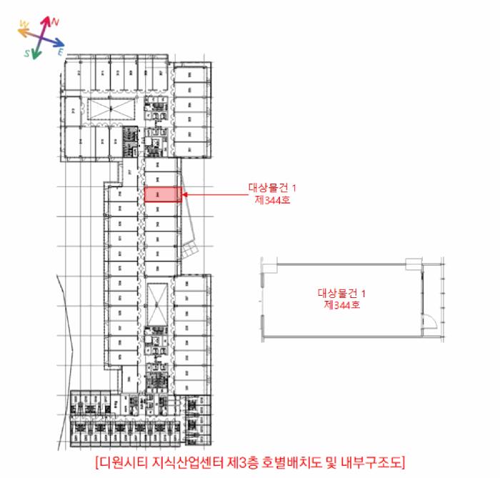경기도 김포시 구래동 6871-7 디원시티 지식산업센터 3층344호 오피스텔 경매 사진 9