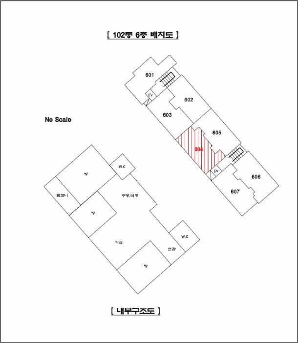 경기도 의정부시 가능동 590-27 스타파크빌 102동 6층604호 다세대(빌라) 경매 사진 12