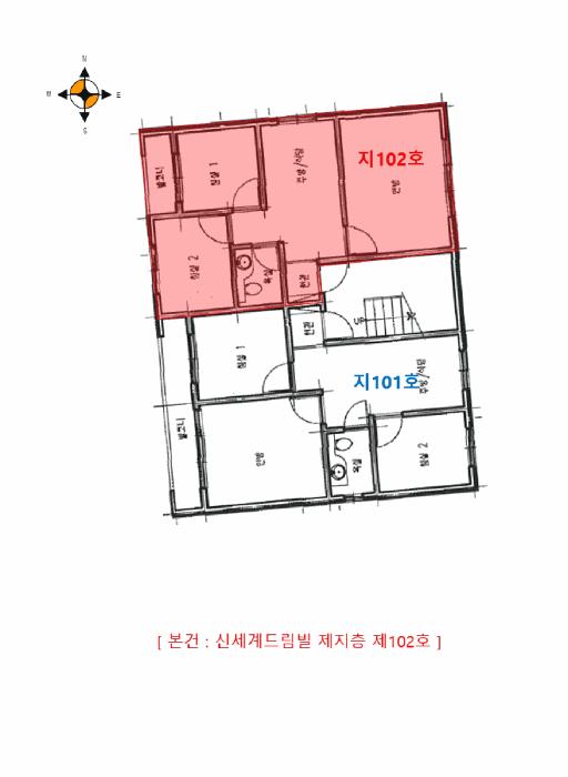 경기도 부천시 오정구 고강동 339-16 신세계드림빌 지층102호 다세대(빌라) 경매 사진 9