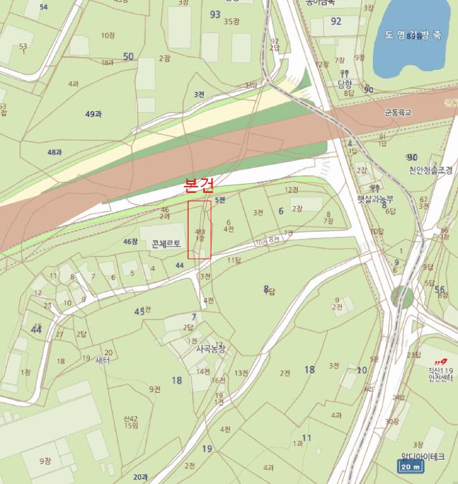 충청남도 천안시 서북구 직산읍 군서리 483-1 공장용지 경매 사진 13