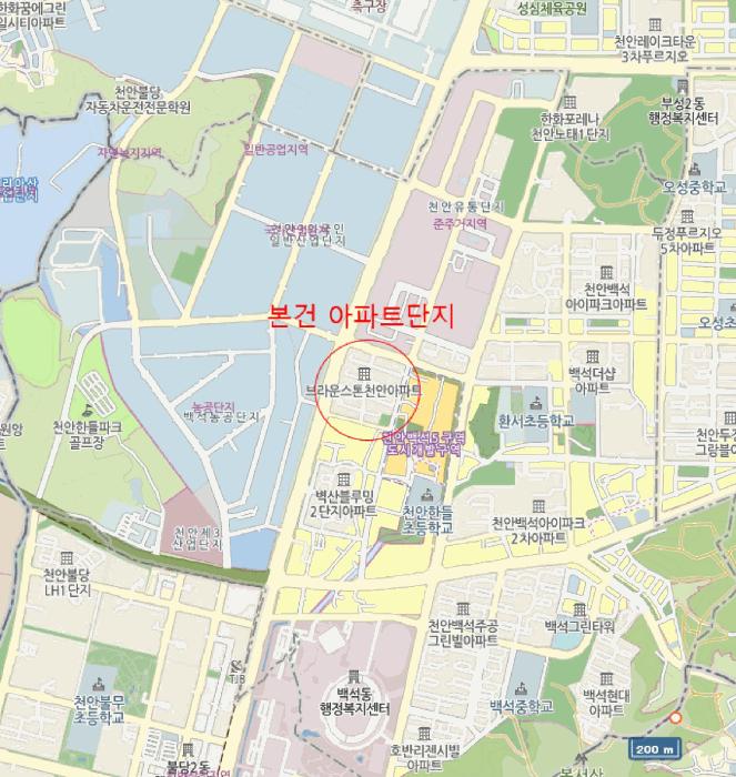 충청남도 천안시 서북구 백석동 930 브라운스톤 천안 109동 2층204호 아파트 경매 사진 15