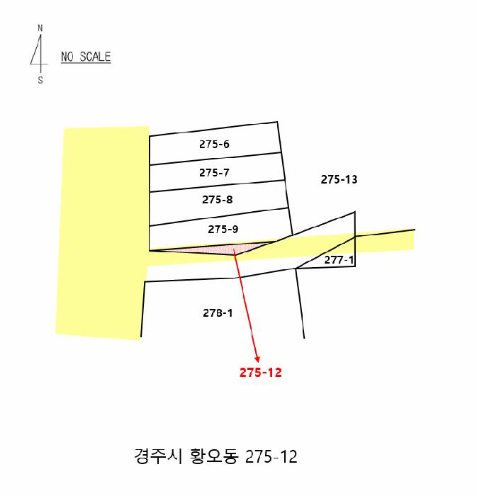 경상북도 경주시 황오동 275-12 도로 경매 사진 13