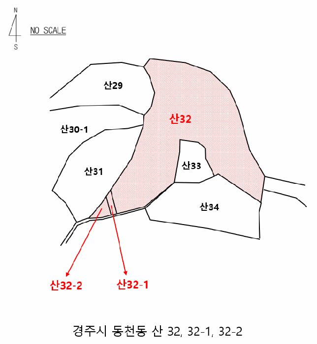 경상북도 경주시 동천동 산32 임야 경매 사진 12