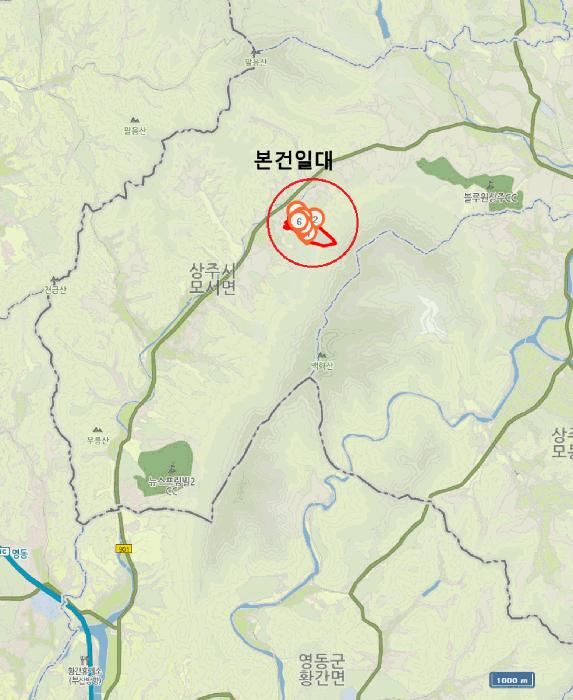 경상북도 상주시 모서면 득수리 산146 임야 경매 사진 17