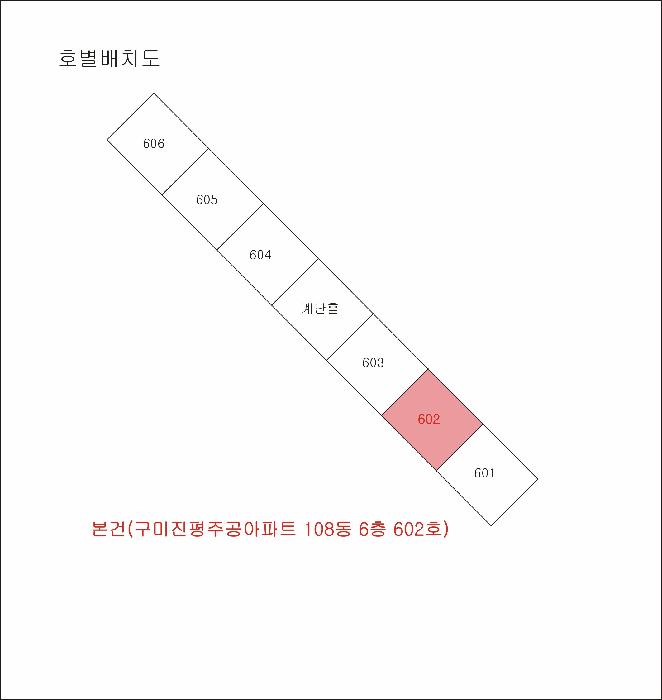 경상북도 구미시 진평동 1063 구미진평주공아파트 제108동 제6층 제602호 아파트 경매 사진 8