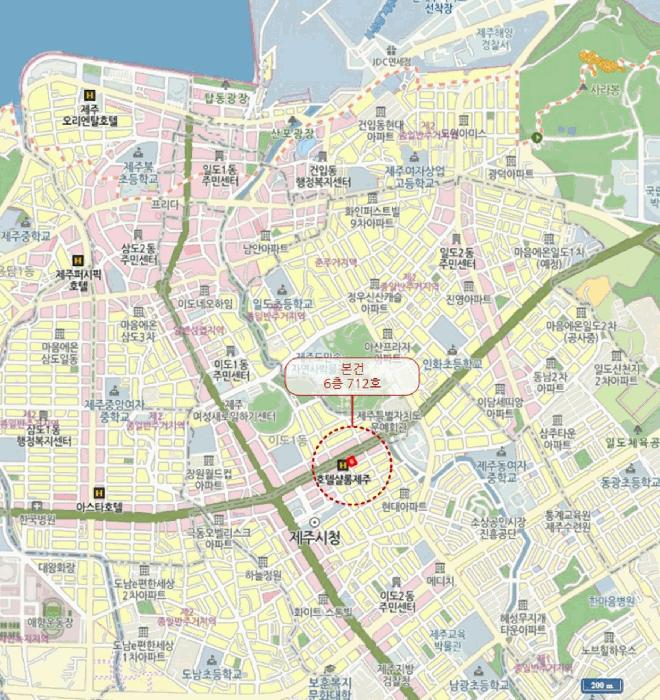 제주특별자치도 제주시 이도이동 1169-2 제이하임레지던스 6층712호 오피스텔 경매 사진 10