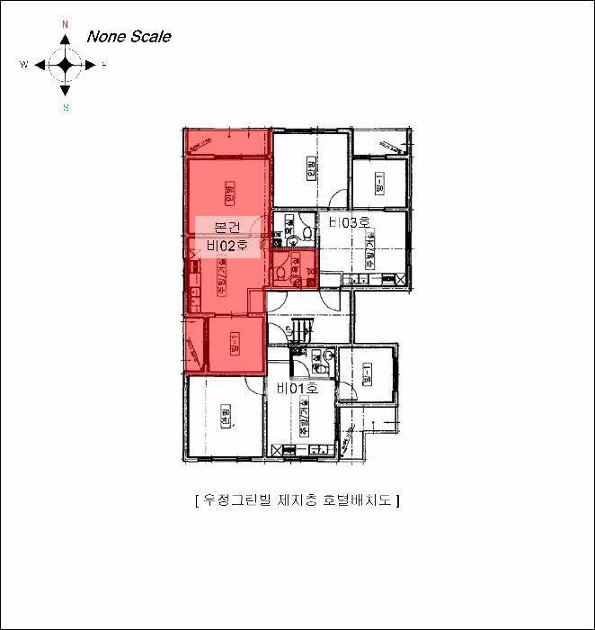 인천광역시 부평구 산곡동 408-16 우정그린빌 지층비02호 다세대(빌라) 경매 사진 9