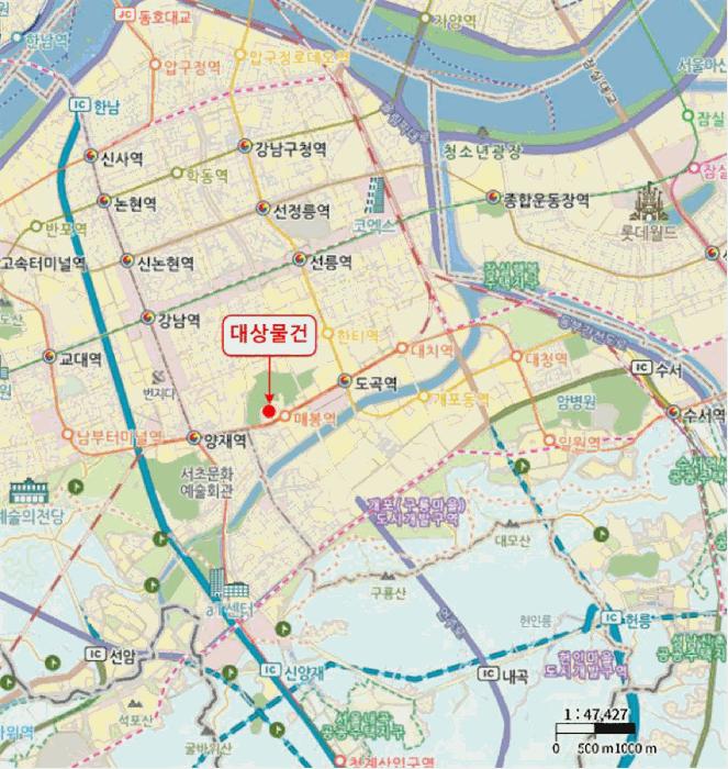 서울특별시 강남구 도곡동 193-62 지하층비01호 다세대(빌라) 경매 사진 9