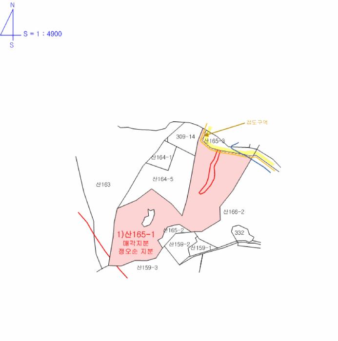 경기도 가평군 가평읍 금대리 산165-1 임야 경매 사진 12