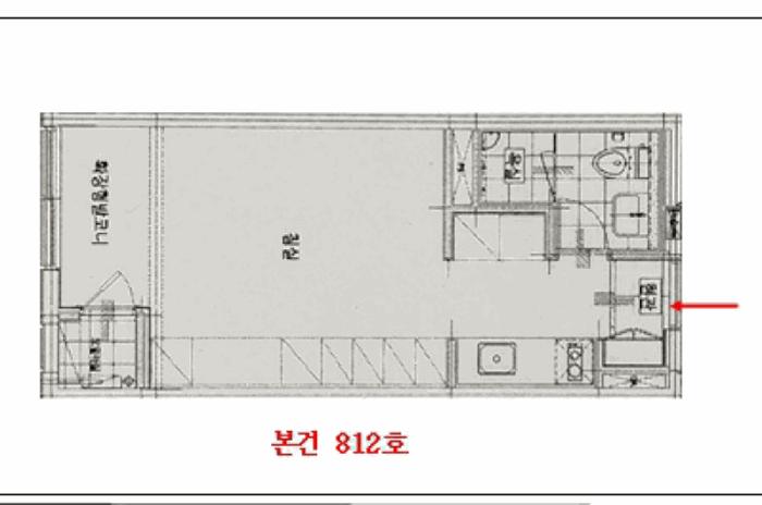 충청남도 천안시 서북구 두정동 1373 에프엠22 8층812호 도시형생활주택 경매 사진 10