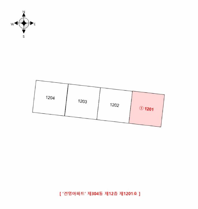 경상남도 김해시 내동 1125-2 건영아파트 304동 12층1201호 아파트 경매 사진 7