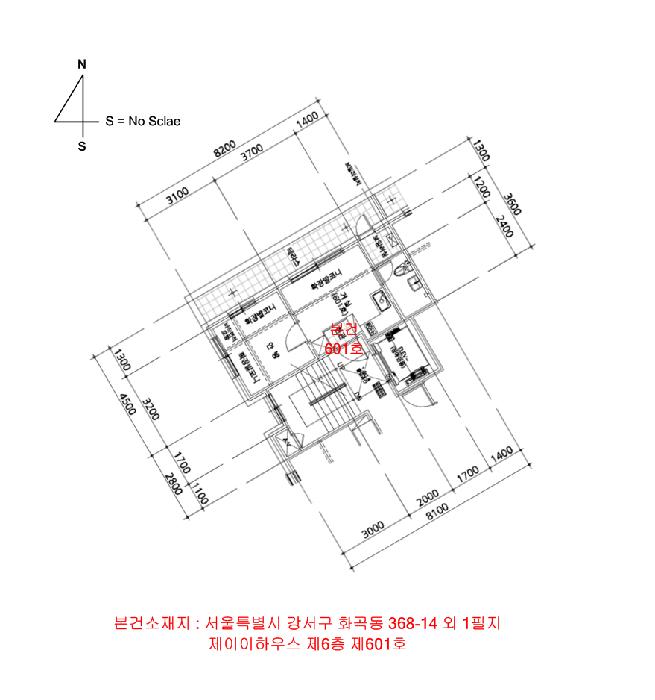 서울특별시 강서구 화곡동 368-14 제이이하우스 제6층 제601호 다세대(빌라) 경매 사진 13