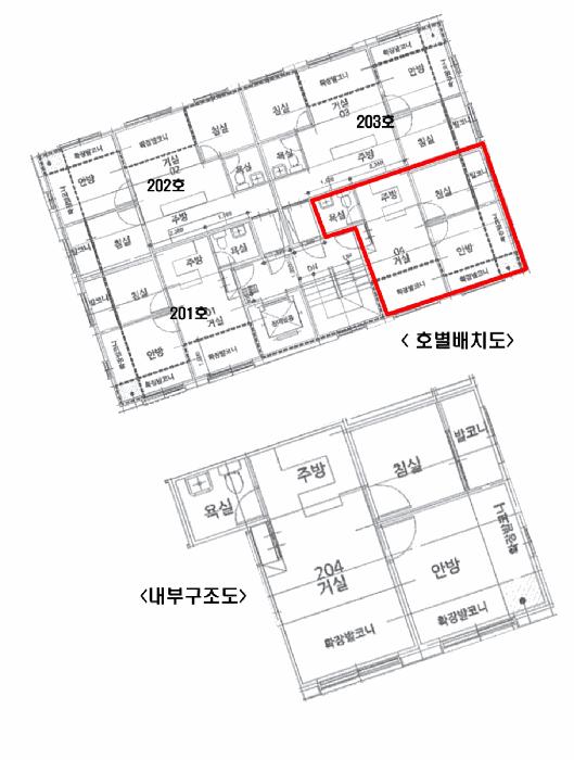 서울특별시 금천구 독산동 376-17 제이펠리체 제2층 제204호 다세대(빌라) 경매 사진 10
