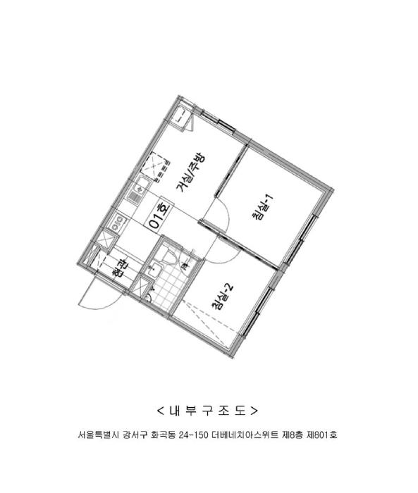 서울특별시 강서구 화곡동 24-150 더베네치아스위트 제8층 제801호 오피스텔 경매 사진 10