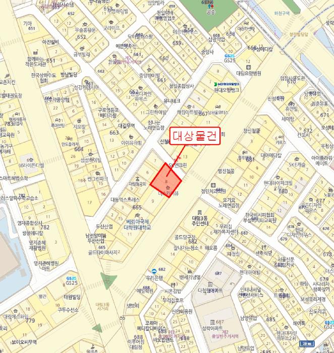 서울특별시 영등포구 대림동 665-8 더스카이뷰 제102동 제4층 제401호 오피스텔 경매 사진 12
