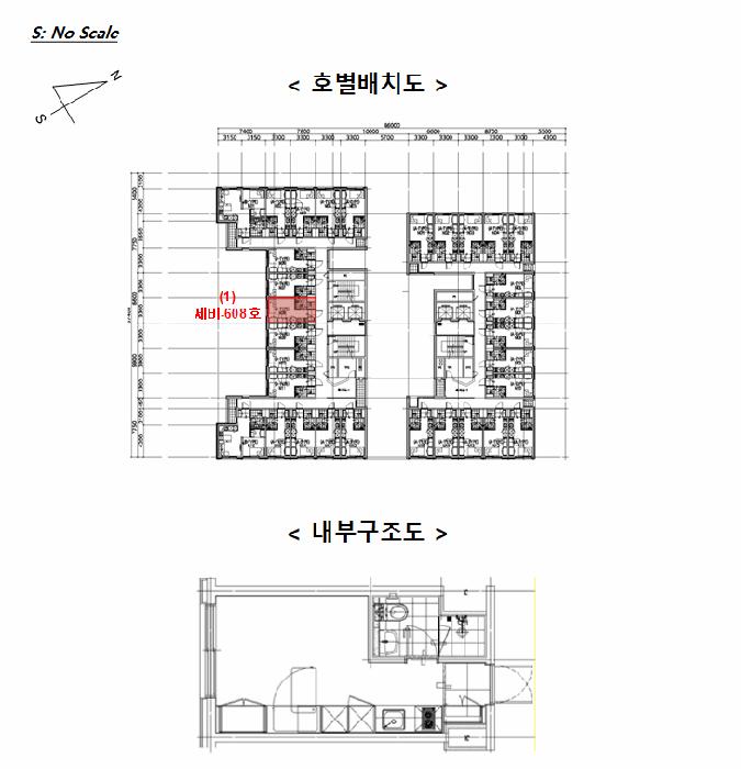 서울특별시 강서구 마곡동 793 유림트윈파크 제6층 제비-608호 오피스텔 경매 사진 14