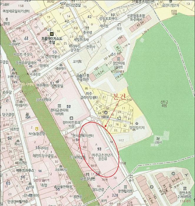 경기도 파주시 금촌동 52-45 천년가골든뷰 7층에이동711호 오피스텔 경매 사진 12
