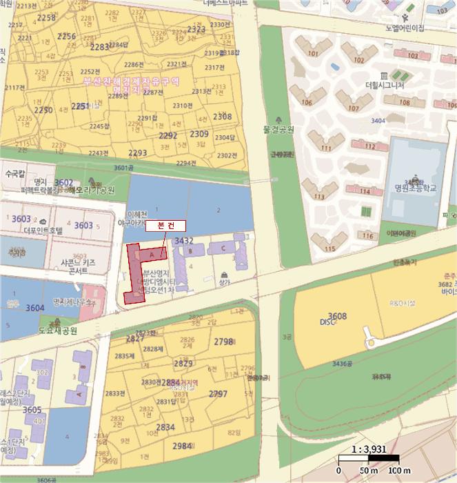 부산광역시 강서구 명지동 3432-5 부산명지 대방디엠시티 센텀오션 1차 15층에이동1525호 오피스텔 경매 사진 9