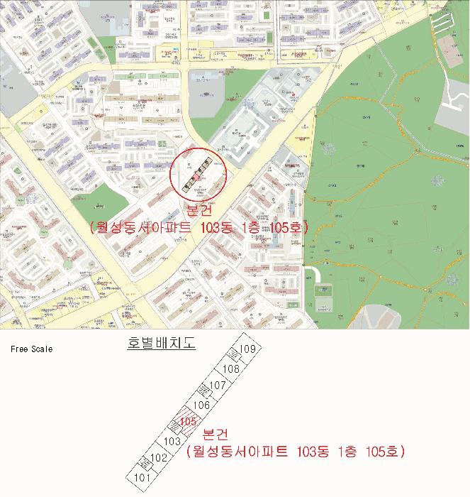 대구광역시 달서구 월성동 277-3 월성동서아파트 103동 1층105호 아파트 경매 사진 8