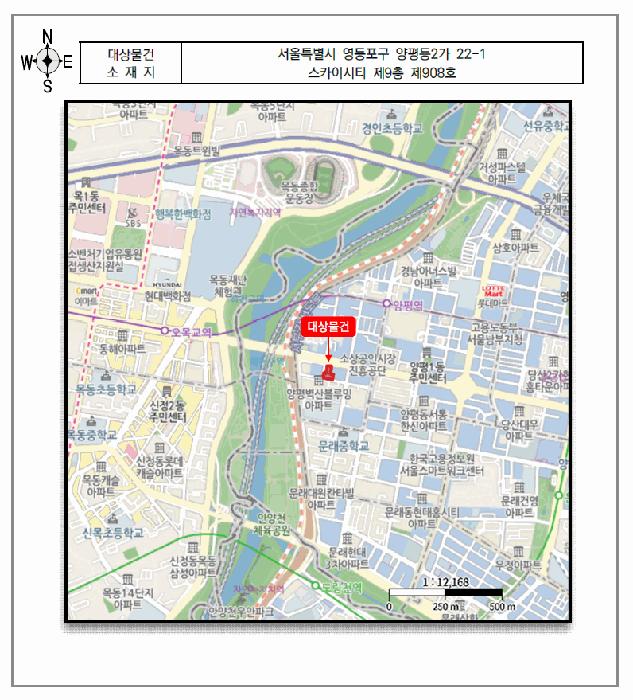 서울특별시 영등포구 양평동2가 22-1 스카이시티 제9층 제908호 오피스텔 경매 사진 12