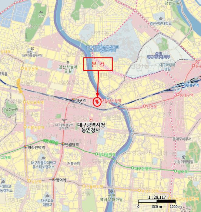 대구광역시 북구 칠성동1가 85 2층 점포1호 근린상가 경매 사진 12