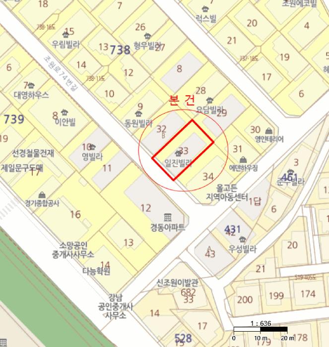 경기도 수원시 장안구 조원동 738-33 지하층102호 다세대(빌라) 경매 사진 20
