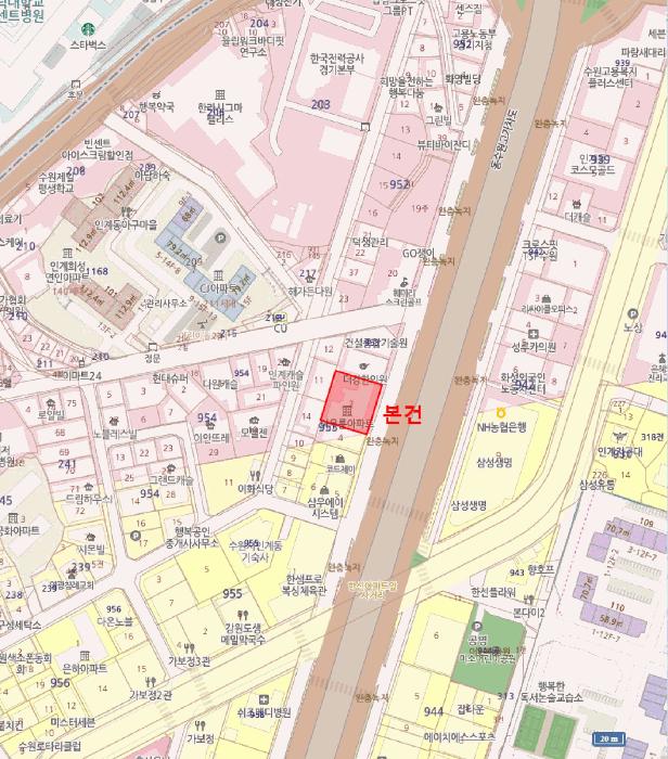 경기도 수원시 팔달구 인계동 953-2 9층903호 다세대(빌라) 경매 사진 12