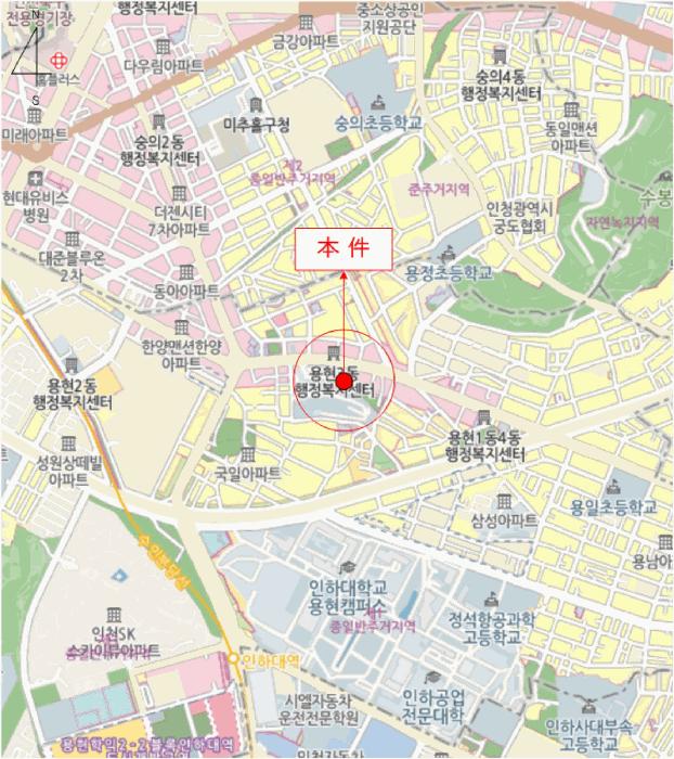 인천광역시 미추홀구 용현동 451-63 효성 해링턴타워 인하 16층1621호 오피스텔 경매 사진 11