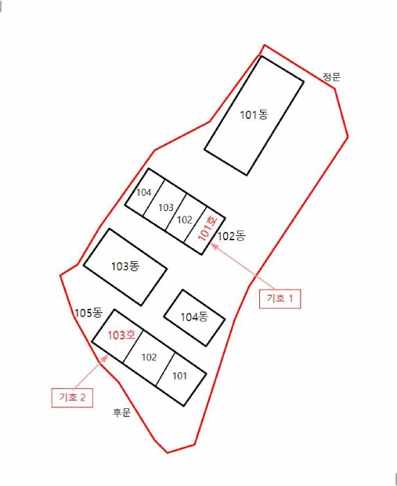 광주광역시 서구 서창동 434-2 다세대주택 제102동 제1층 제101호 다세대(빌라) 경매 사진 19