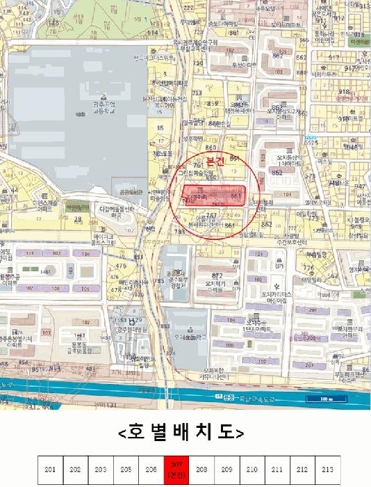 광주광역시 북구 오치동 762 대웅아파트 제101동 제2층 제207호 아파트 경매 사진 7