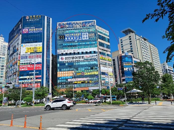 부산광역시 해운대구 양운로 98, 7층705호 (좌동,대하프라자)구) 부산광역시 해운대구 좌동 1461-4 근린상가 경매 사진 1