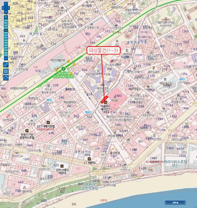 부산광역시 해운대구 중동 1381-5 엘본더스테이 2층203호 근린상가 경매 사진 18