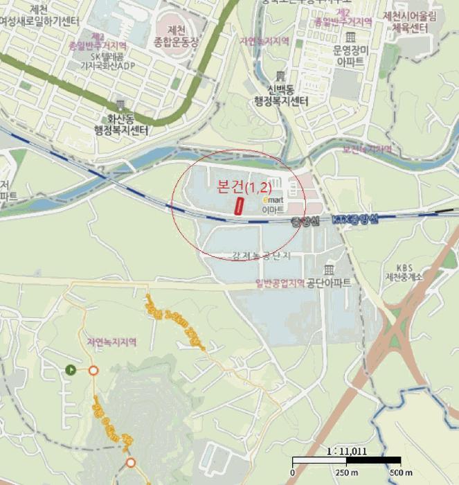 충청북도 제천시 강제동 275-16 더캐슬몰 비동 1층113호 근린상가 경매 사진 16