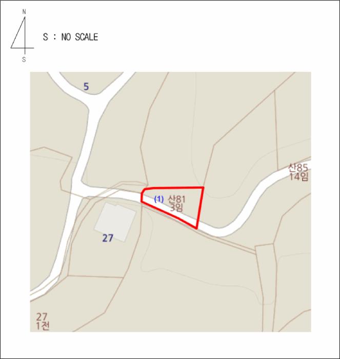 충청북도 음성군 금왕읍 육령리 산81-3 임야 경매 사진 7