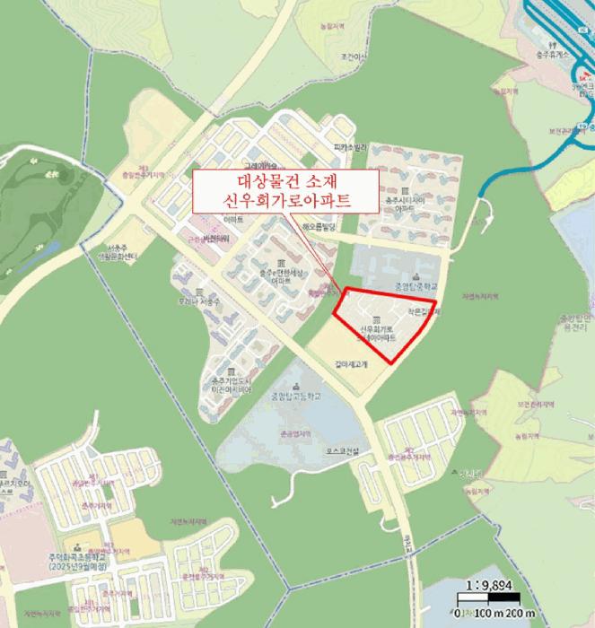 충청북도 충주시 중앙탑면 용전리 696 신우희가로아파트 105동 3층304호 아파트 경매 사진 9