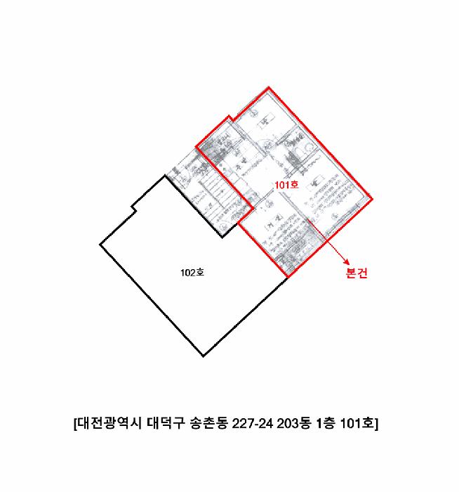 대전광역시 대덕구 송촌동 227-24 203동 1층101호 다세대(빌라) 경매 사진 11