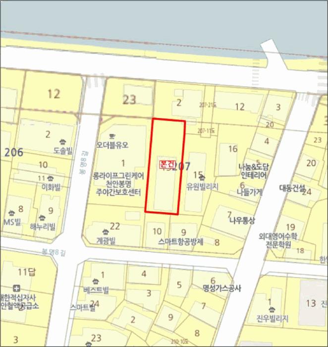충청남도 천안시 동남구 봉명동 207-13 4층401호 다세대(빌라) 경매 사진 14
