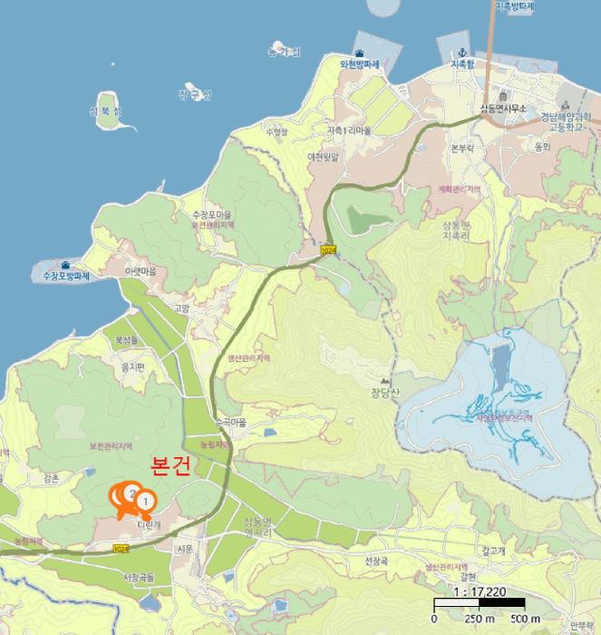 경상남도 남해군 삼동면 영지리 2093 답 경매 사진 11