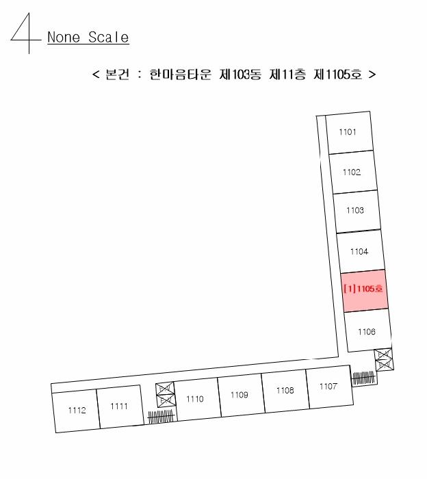 경상남도 밀양시 교동 1227 한마음타운 103동 11층1105호 아파트 경매 사진 9