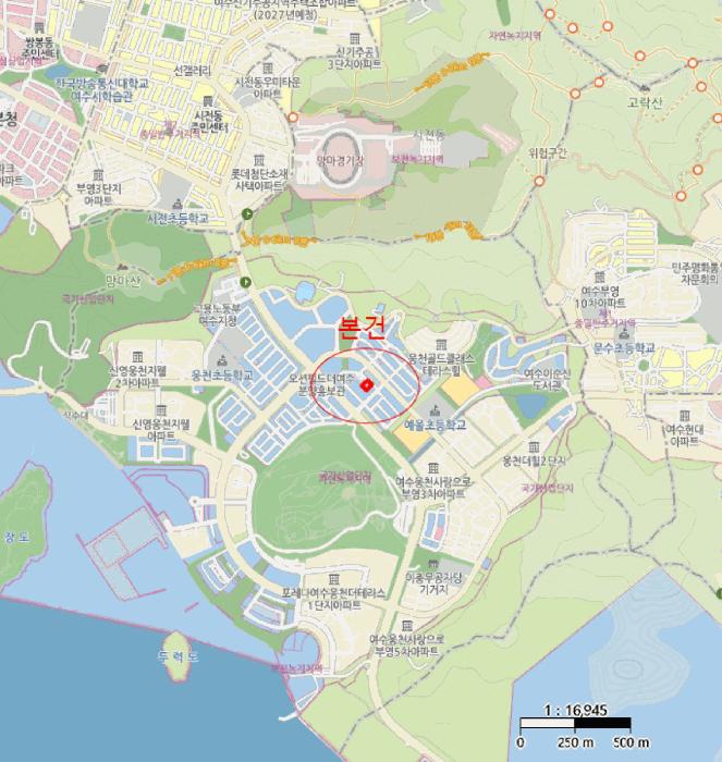 전라남도 여수시 웅천동 1808-4 대지 경매 사진 14