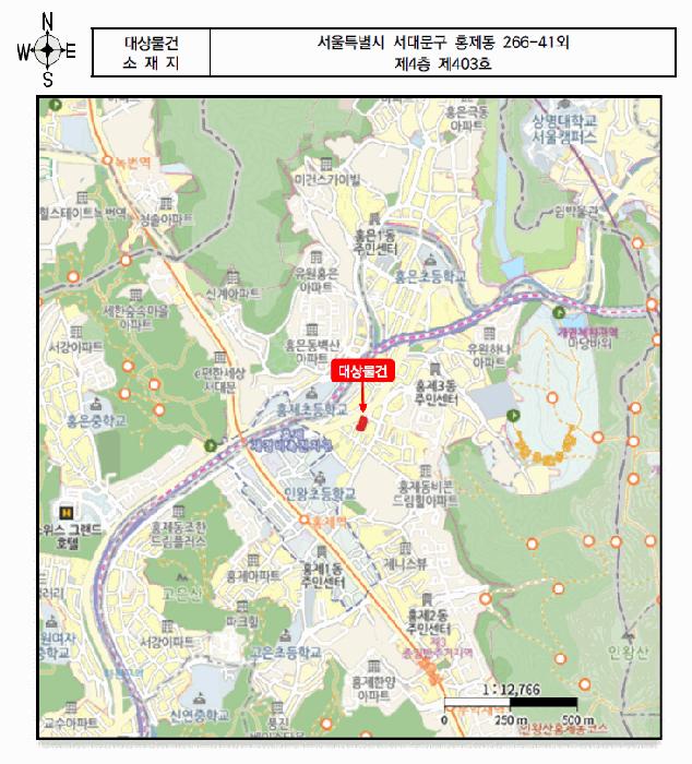 서울특별시 서대문구 홍제동 266-41 4층403호 다세대(빌라) 경매 사진 13