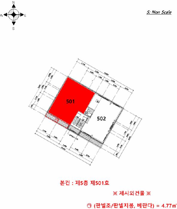 서울특별시 은평구 구산동 205-2 5층501호 다세대(빌라) 경매 사진 14