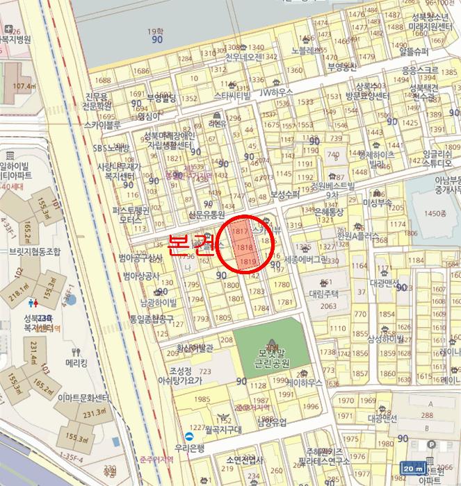 서울특별시 성북구 하월곡동 90-1817 명남더블레스 6층 603호 오피스텔 경매 사진 16