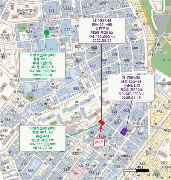 서울특별시 도봉구 창동 601-90 유진주택 5층 501호 다세대(빌라) 경매 사진 16