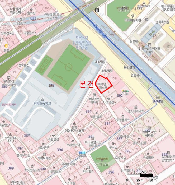 경기도 안양시 만안구 안양동 392-5 미목연 13층1301호 오피스텔 경매 사진 15
