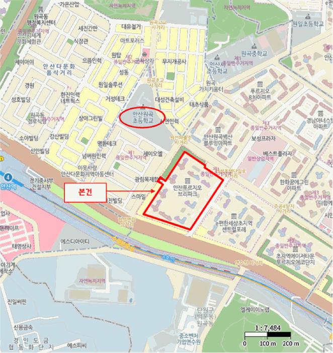 경기도 안산시 단원구 원곡동 1003 안산푸르지오브리파크 103동 29층2905호 아파트 경매 사진 9
