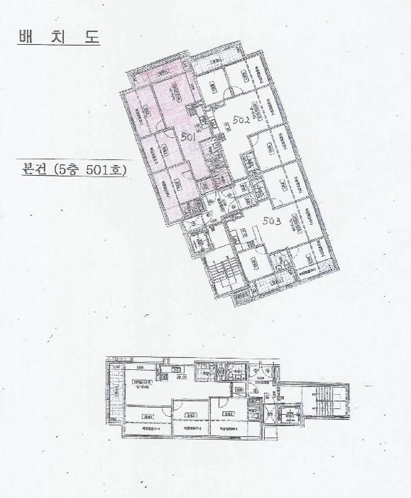 경기도 안양시 동안구 호계동 966-67 삼성원시티 5층501호 오피스텔 경매 사진 13